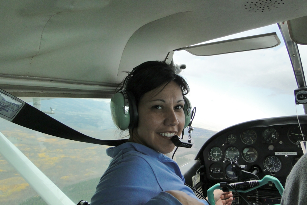 Stephanie at the Helm