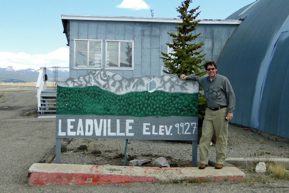 Tim Bleich at Leadville